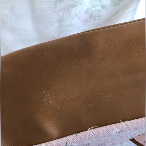 Madden Girl pink floral backpack school bag - Picture 4 of 7